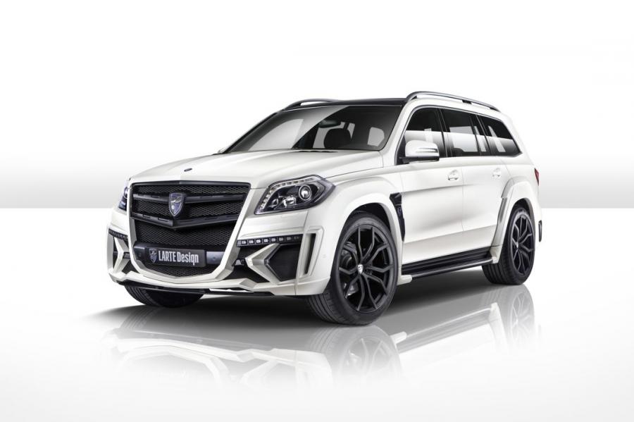 Mercedes-Benz GL-Class Black Crystal White by Larte Design '2014